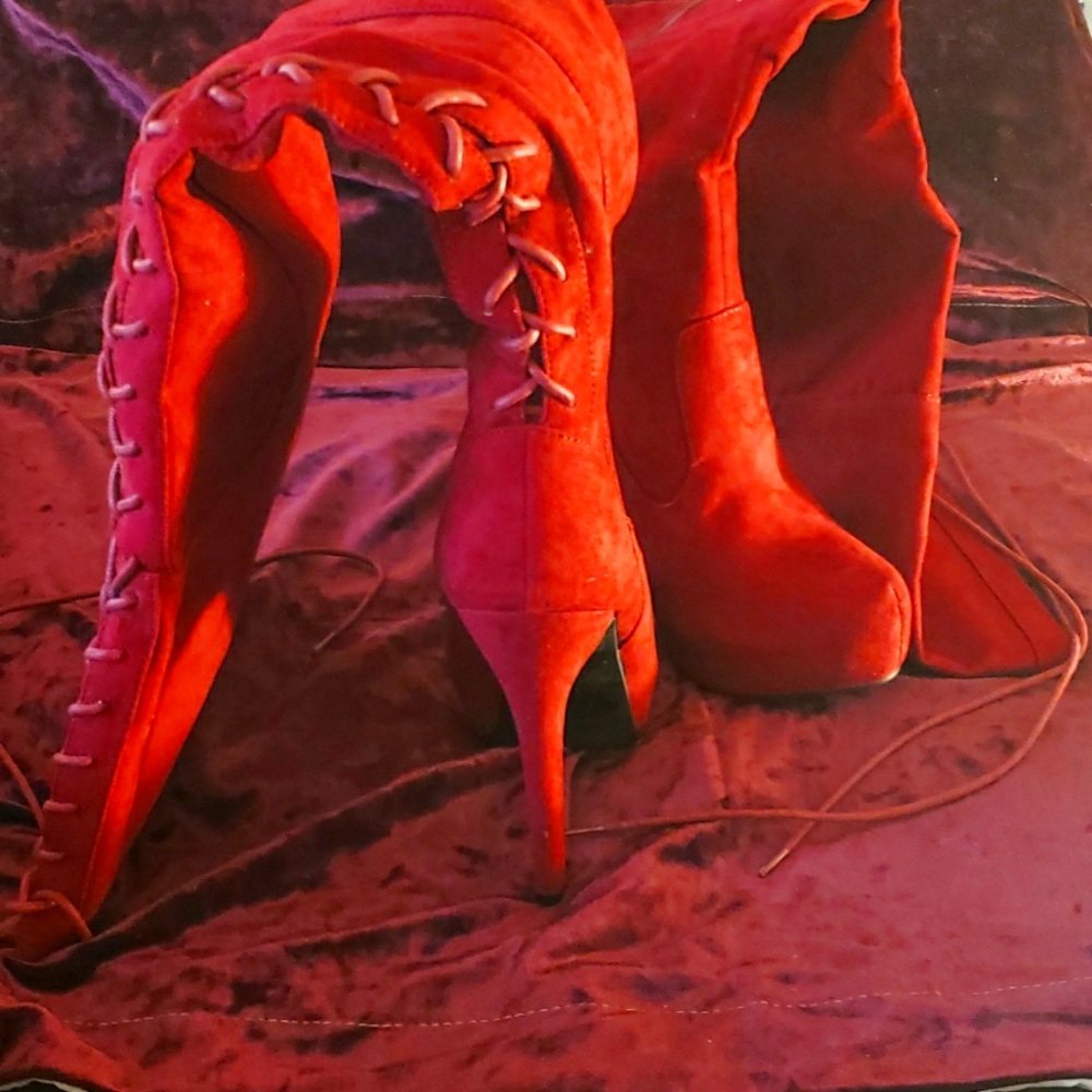 Thigh High Stiletto Boots